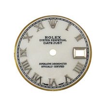 Rolex Lady Datejust Aftermarket White MOP Dial,White Gold Roman