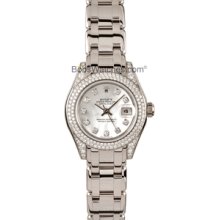 Rolex Masterpiece Pearlmaster 80298 Ladies