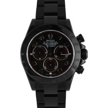 Rolex PVD Daytona Black & Red Dial
