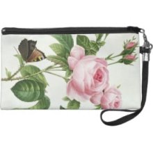 Rosa Centifolia Wristlet Purses