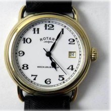 ROTARY Mens 20 Jewel Manual Wind Dress Wristwatch