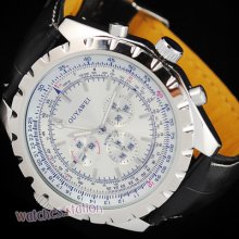 Russion 6 Hands Calendar Mens Automatic Self Wind Mechanical Army Watch Gift