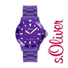 s.Oliver Silicone Band Watch SO-2292-PQ Unisex