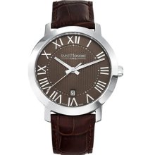Saint Honore Trocadero Mens Brown Watch ...