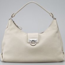 Salvatore Ferragamo Fanisa Gancini Hobo, Ivory