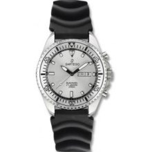Sartego Spa15-R Mens Automatic Silver Dial Strap Watch