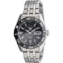 Seiko 5 Automatic Black Dial Bezel