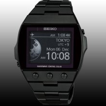 Seiko Brightz Sdga003 Digital Active Matrix Epd Radio Solar Men's Watch