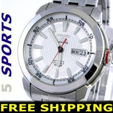 Seiko Men Japan 5 Sports 7s36 Sport Watch +warranty Snzh61 Snzh61j1