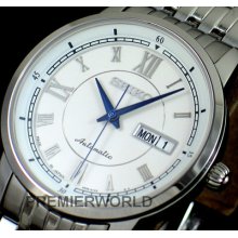 Seiko Presage Automatic / Hand Winding 100m Sapphire Roman Watch Srp257j1 Japan
