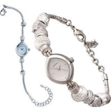 Sekonda 'just Bead It' Ladies Charm Bracelet Watch 4453