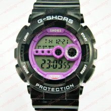 Shors Shock Resistant Led Digital Woman Men Sports Watch Sh692c 7 Colors Hot