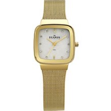 Skagen 3-Hand with Glitz Steel Mesh Women's watch #658SGG