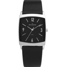 Skagen 691lslb Mens Steel Black Watch Rrp Â£110