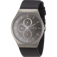 Skagen Grey Dial Titanium Case Multifunction Mens Watch 806xltlm