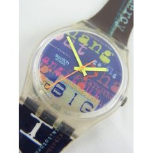 Skk101 Swatch 1996 Go Big Access Authentic Fluorescent