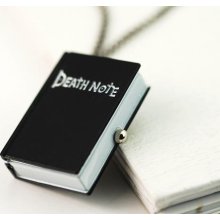 Small, Death Note Cartoon vintage Bronze pocket watch necklace pendant, can open, Charm handmand DIY accessories