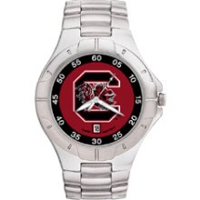 South Carolina Gamecocks Mens Stainless Pro II Watch