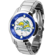 South Dakota State Logo- Mens Titan Steel Watch