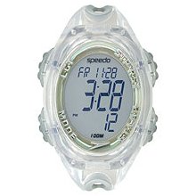 Speedo Sd50556bx Men's 50 Lap Silicone Strap Watch