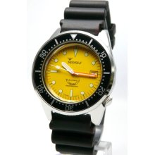Squale Yellow 500m Professional Swiss Automatic Dive Watch