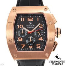 STRUMENTO MARINO SM056LRG/BK Chronograph Men's Watch