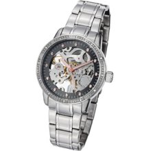 Stuhrling Original Women's Lady Delphi Automatic Swarovski Crystal