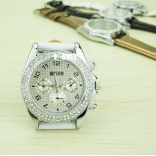 Style Japan Movement Quartz Elegant Diamond Ladies Wrist Watch