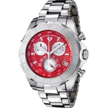 Swiss Legend Men's T8010-55 Tungsten Collection Chronograph Watch Red Dial