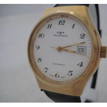 Swiss Made Automatic Technos Watch 1960's