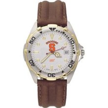 Syracuse Orange SU All Star Mens Leather Strap Watch