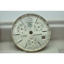 Tag Heuer Link 200 Meters Chrono Silver Dial