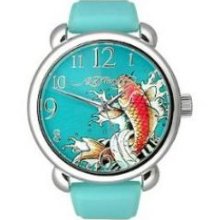 Tattoo Watches FO-BL Fountain Aqua Dial Womens Watch