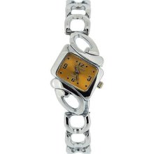 The Olivia Collection Ladies Gold Dial Bracelet Strap Dress Watch Cos03