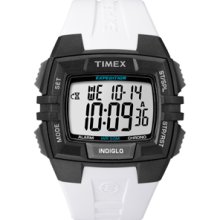 Timex Expedition Full Wide Cat White Resin Strap Watch #T49901