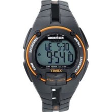 Timex Ironman 50 Lap T5k156 Su Men's Digital Quartz Sports Watch With Black Resin Strap