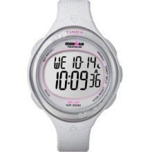 Timex Ironman Clear View 30-lap Watch, White/ Rose