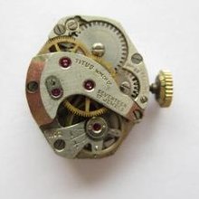 Titus Fhf 62 Swiss Watch Movement & Dial Runs And Keeps Time