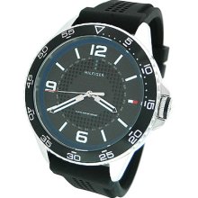 Tommy Hilfiger Silicone Strap 50m Mens Watch 1790835