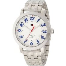 Tommy Hilfiger Women Classic Analog Enamel Bezel Watch Case Quartz Movement