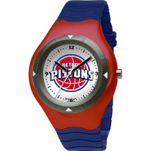 Unisex Detroit Pistons Watch with Official Logo - Youth Size