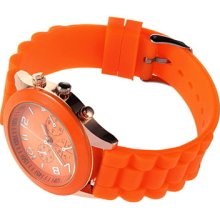 Unisex Fashion Silicone Jelly Gel Quartz Analog Sports Wrist Watch S9