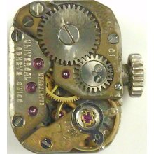 Universal Geneve Mechanical - Complete Running Movement -sold 4 Parts / Repair