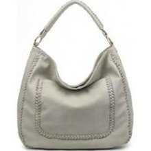 Urban Expressions Beatrix Handbag Braided Hobo Bag - Bone ...