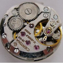 Used Certina 19 30 Watch Movement & Dial 17j. For Part ...