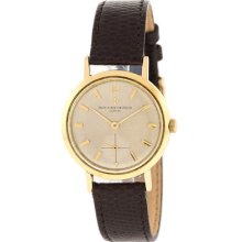 Vacheron Constantin Caliber 1001 18k Yellow Gold Winder Vintage Mens Watch