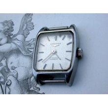 Very nice vintage Longines woman watch in good working condition Stainless Steel wrist watch