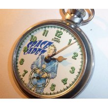 Vinatge 1960's SPACE CADET Character dial pocket watch...