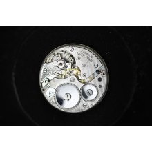 Vintage 12 Size Midland Berner Hunting Case Pocket Watch Movement Running