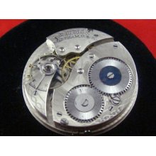 Vintage 12s Waltham Pocketwatch Movement Grade 210